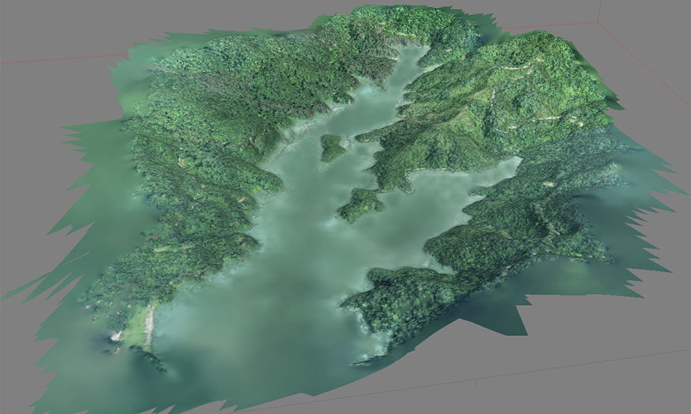 3D modelling of reservoir