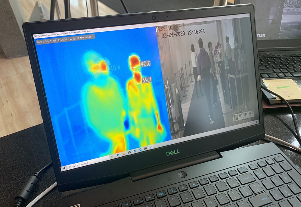 AI-powered Temperature Screening